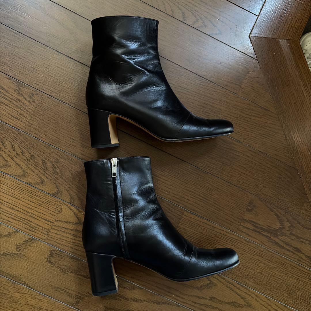 ＜Steven Alan＞LEATHER SHORT BOOTS/ショートブーツ