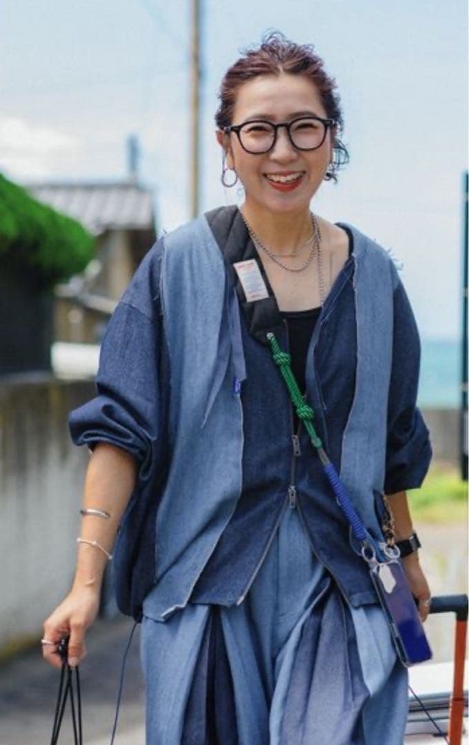 ニコアンド［be with M］ Misayo ミリリメイクジャケット　デニム