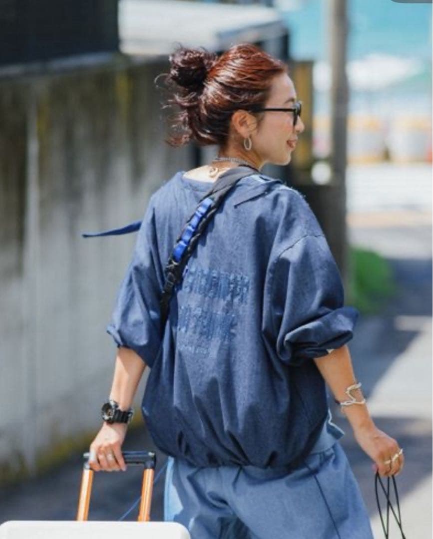 ニコアンド［be with M］ Misayo ミリリメイクジャケット　デニム