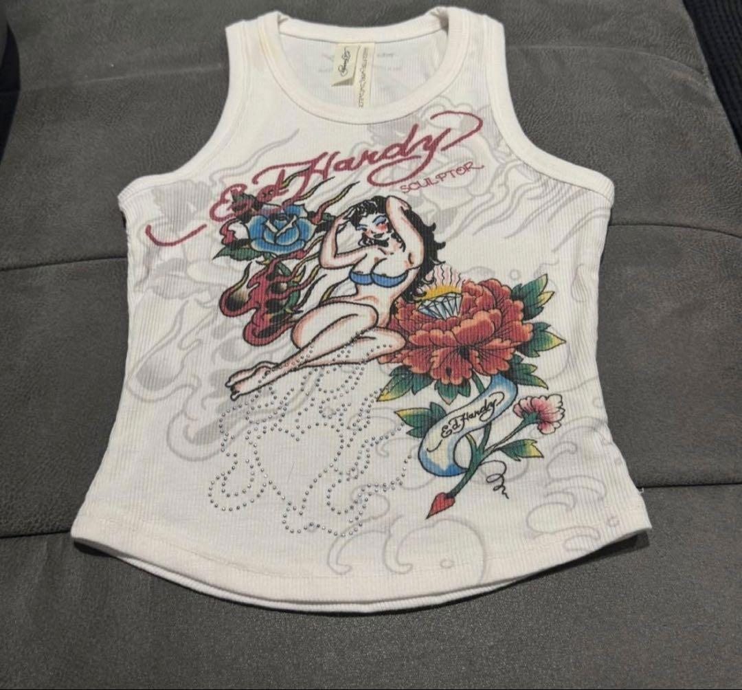［Sculptor X Ed Hardy] Tank Top タンクト