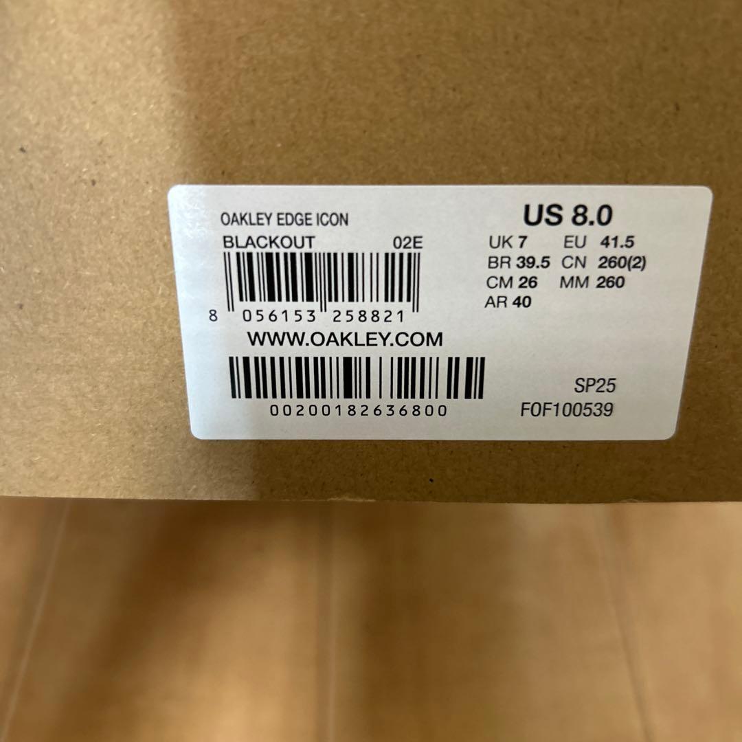 靴 oakley edge icon 26cm