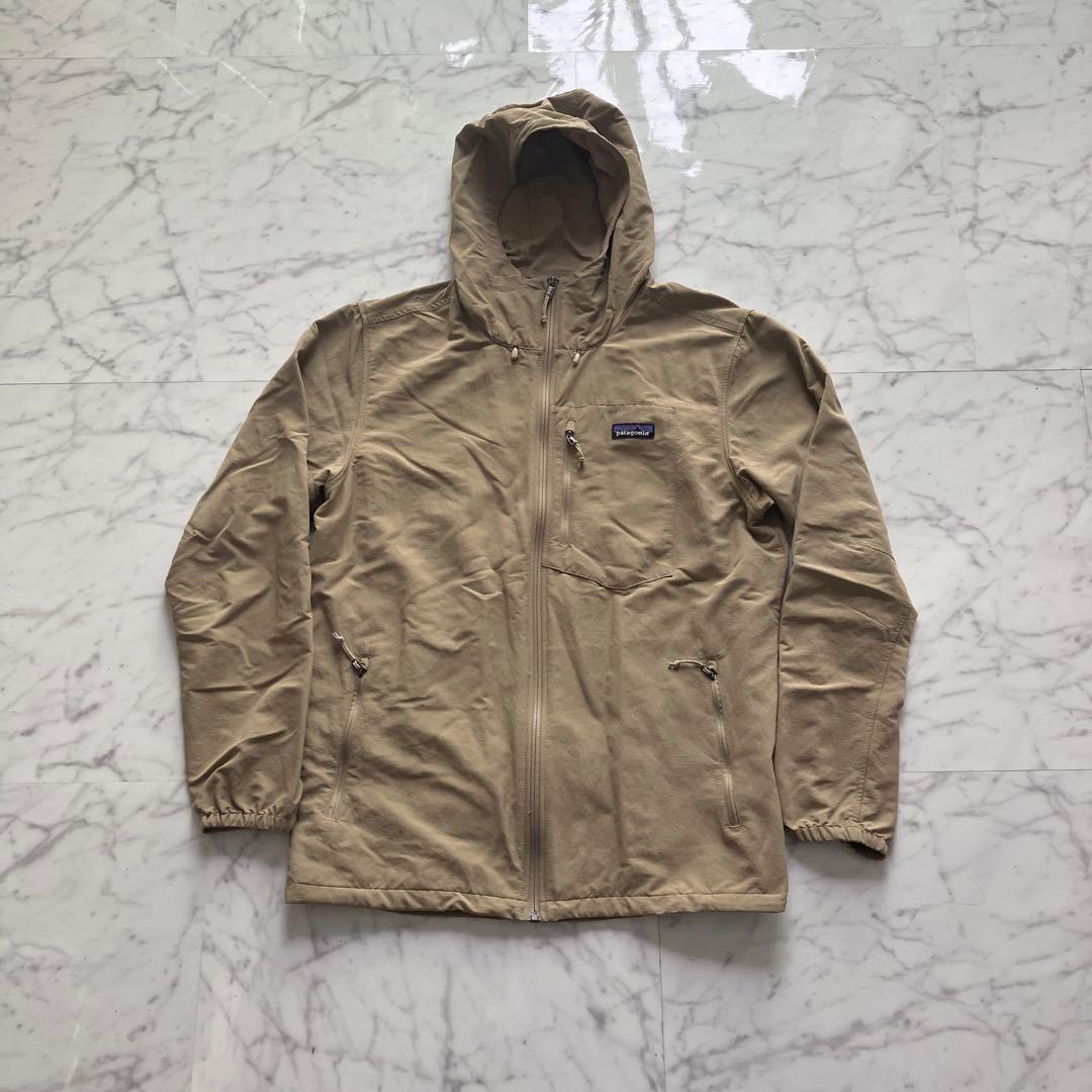 【美品】Patagonia パタゴニア ナイロンジャケット ベージュ Mサイズ