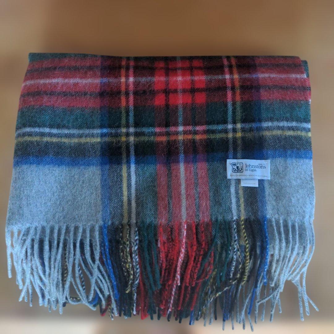 Johnstons of Elgin カシミヤ ストール