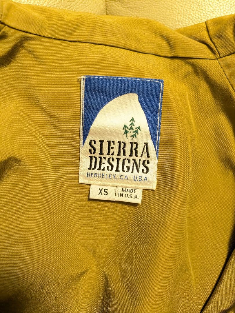 シェラデザイン　マウンテンパーカー　オレンジ　XS