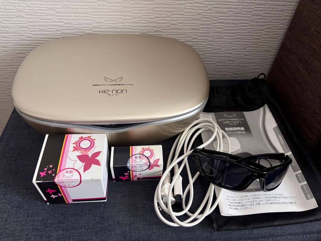 ケノン　KE-NON v7.0 フラッシュ式脱毛器