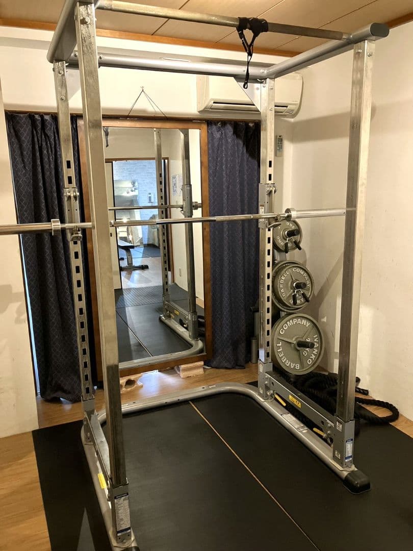 TUFFSTUFFパワーラック /20kgシャフト/ベンチ台/ゴムマット無料