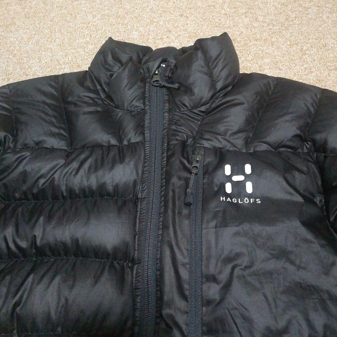 HAGLOFS ブラック レディースダウンジャケット