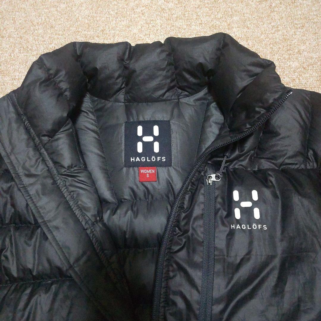 HAGLOFS ブラック レディースダウンジャケット