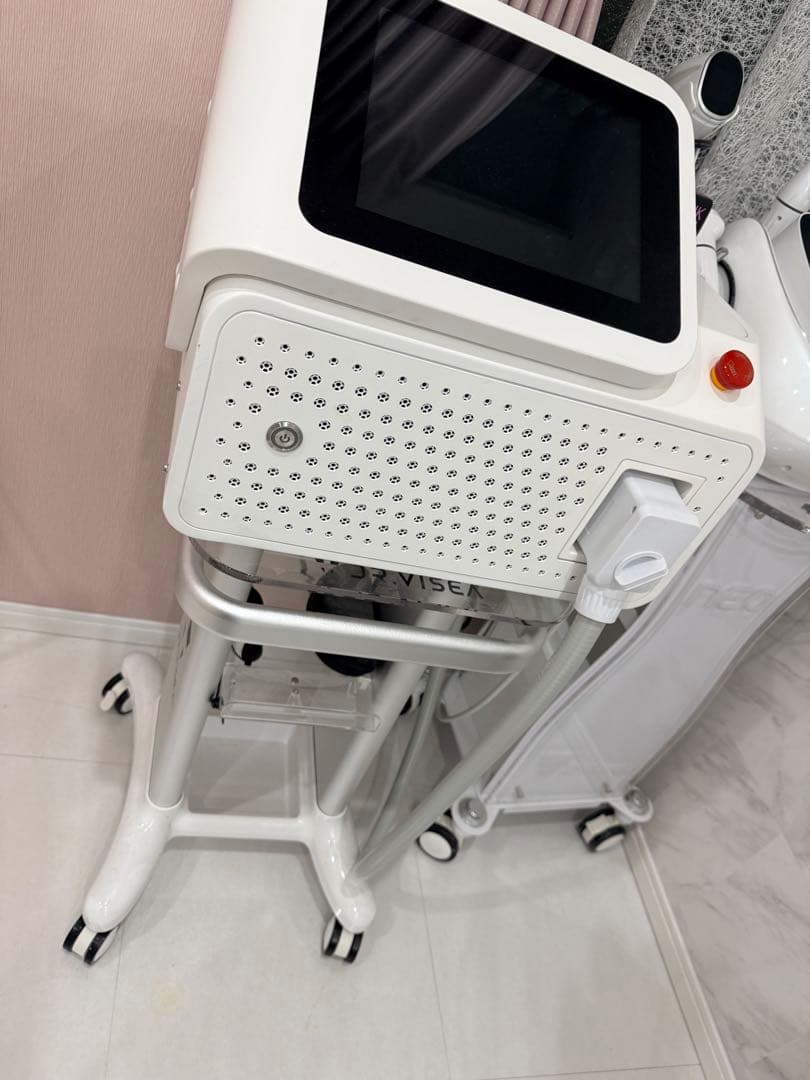 ホワイト LED脱毛器 タッチスクリーン