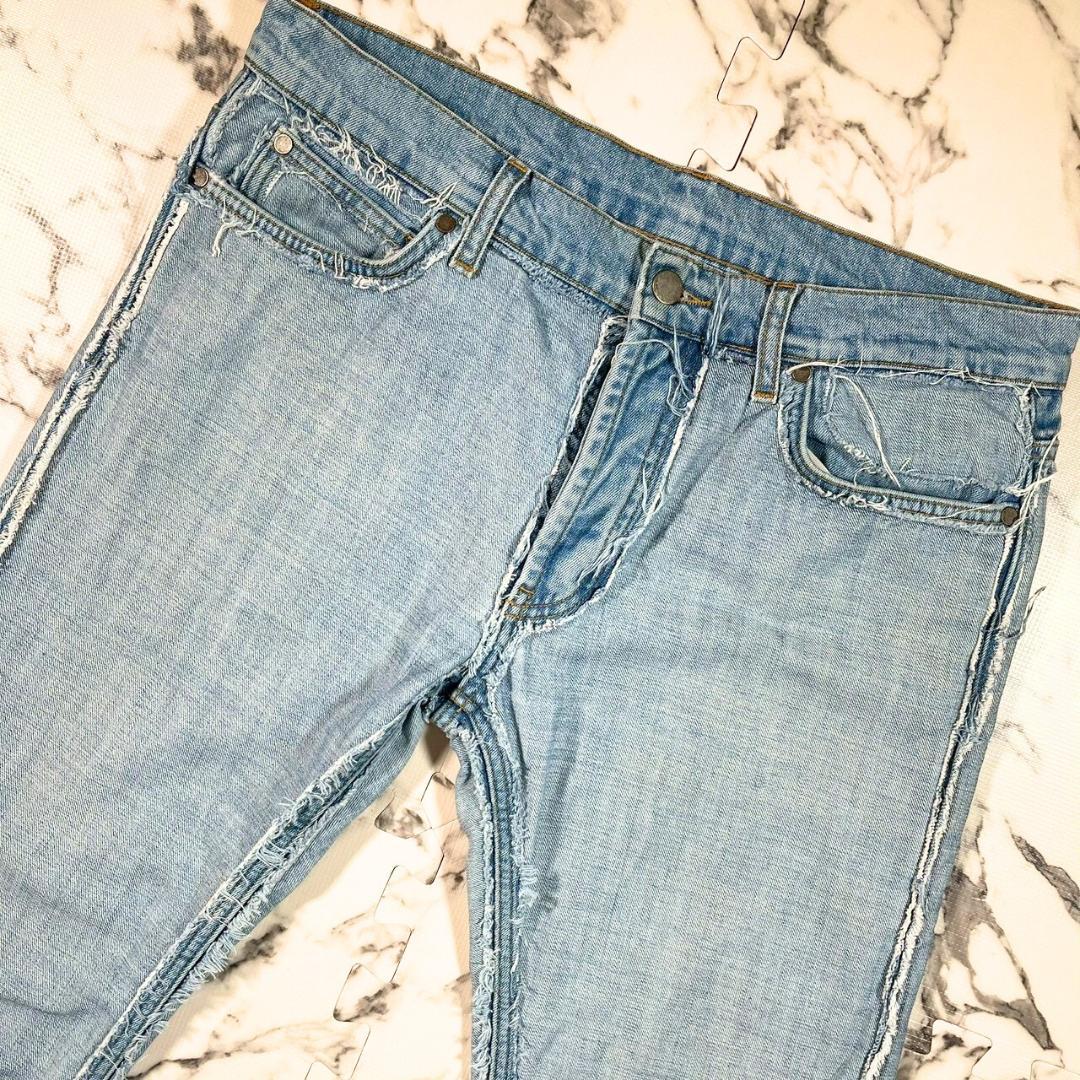 ✨インサイドアウト/W34(L)✨Maison Margiela × 青