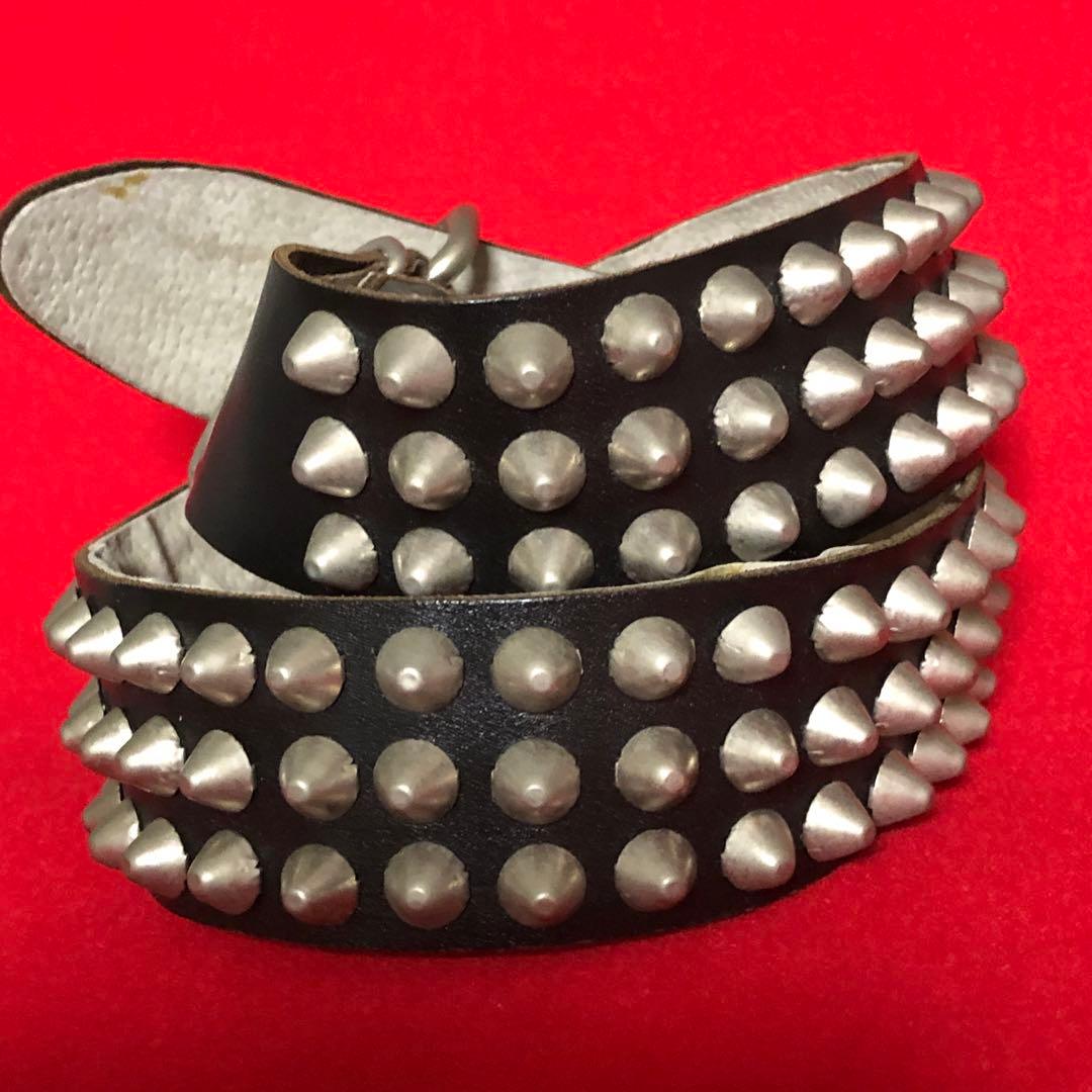 H*様 ジャパコアスタッズベルト:666PUNK鋲ジャンロカサイコビリーモダンパ