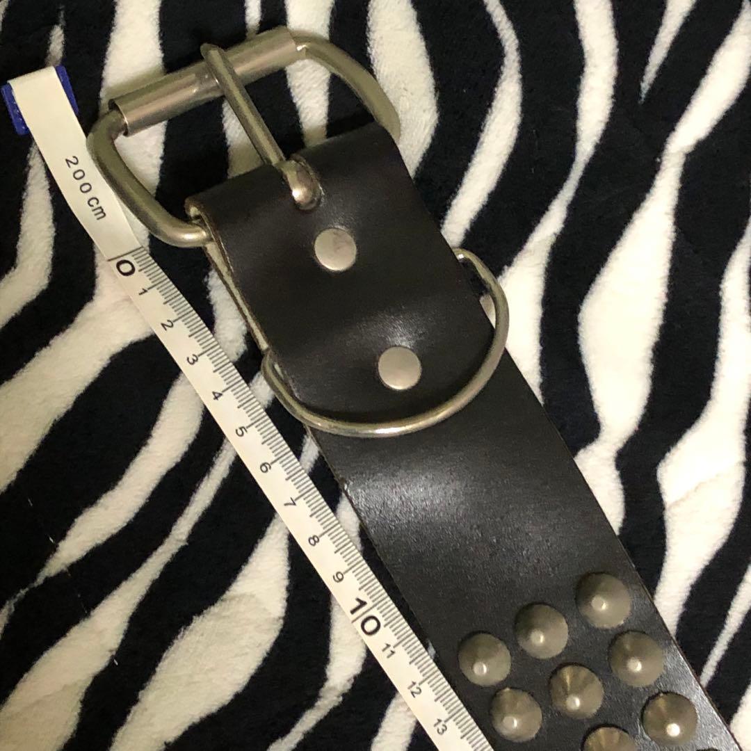 H*様 ジャパコアスタッズベルト:666PUNK鋲ジャンロカサイコビリーモダンパ