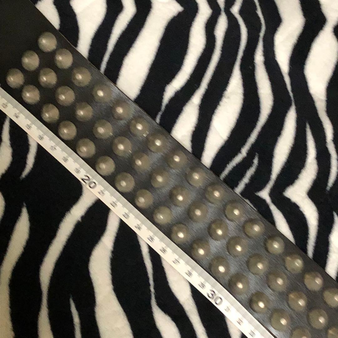 H*様 ジャパコアスタッズベルト:666PUNK鋲ジャンロカサイコビリーモダンパ