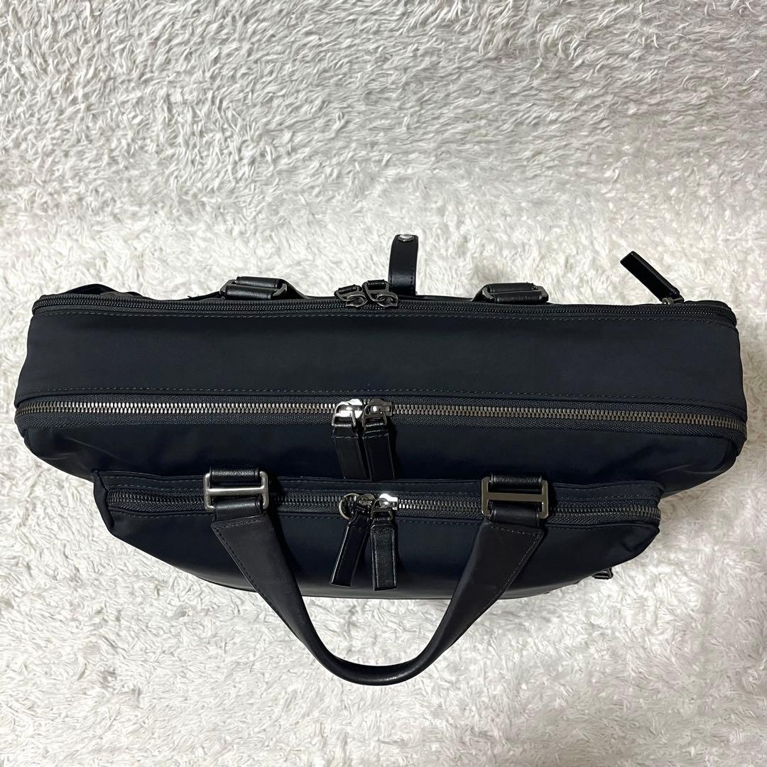 ✨美品✨TUMI ハリソン 3way コンバーチブル リュック2層式 ブラック