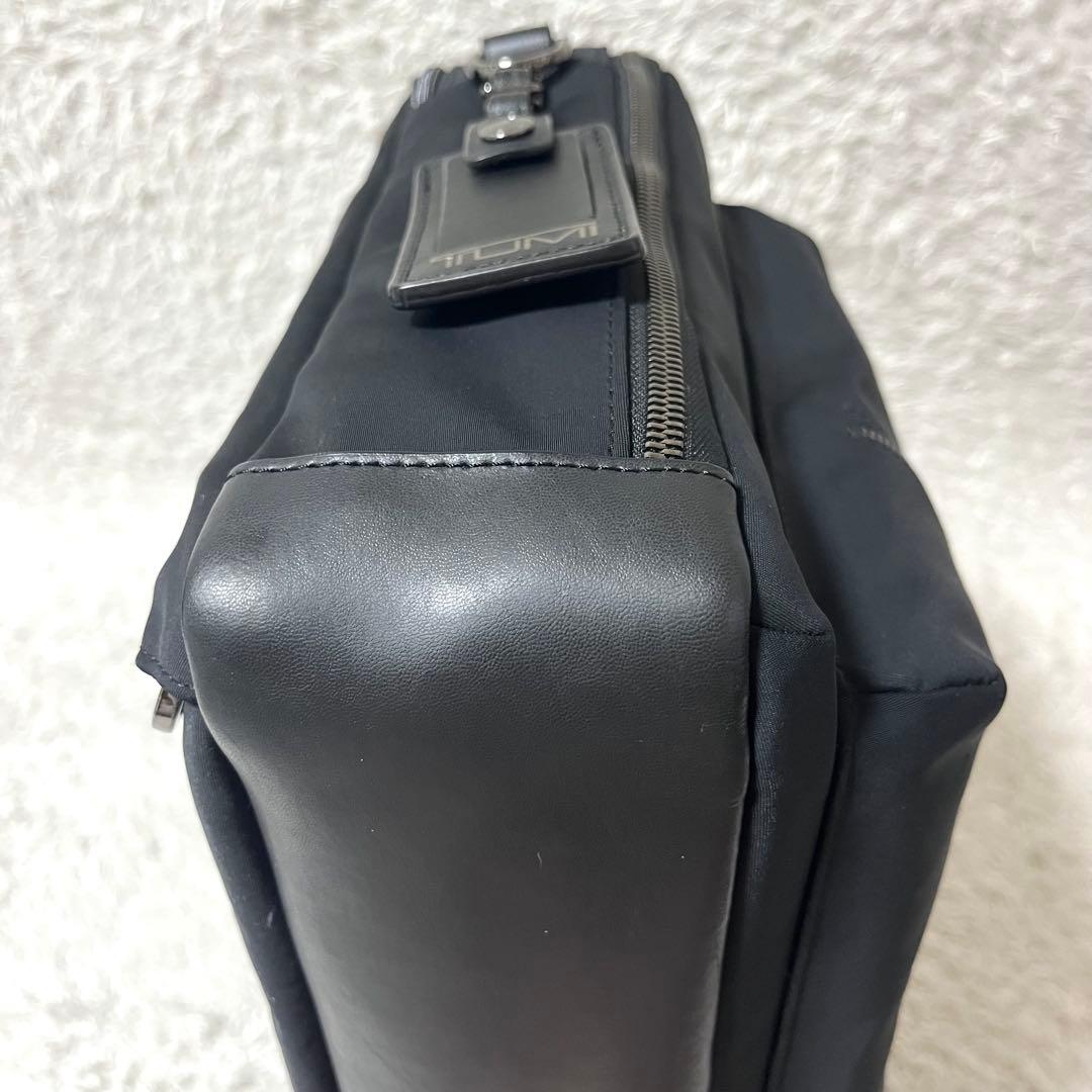 ✨美品✨TUMI ハリソン 3way コンバーチブル リュック2層式 ブラック
