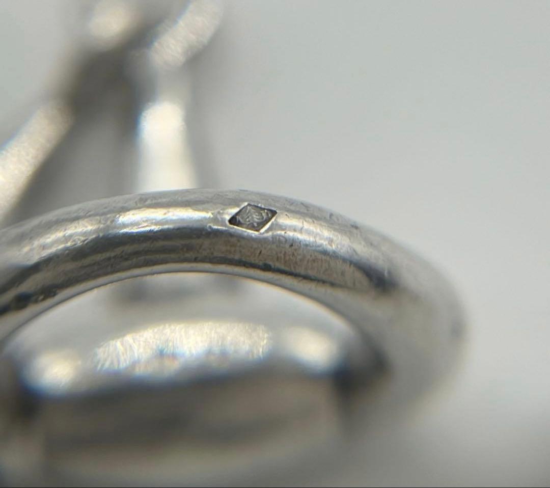 セリーヌ CELINE ホースビットブレスレット SV800蟹刻印 ヴィンテージ