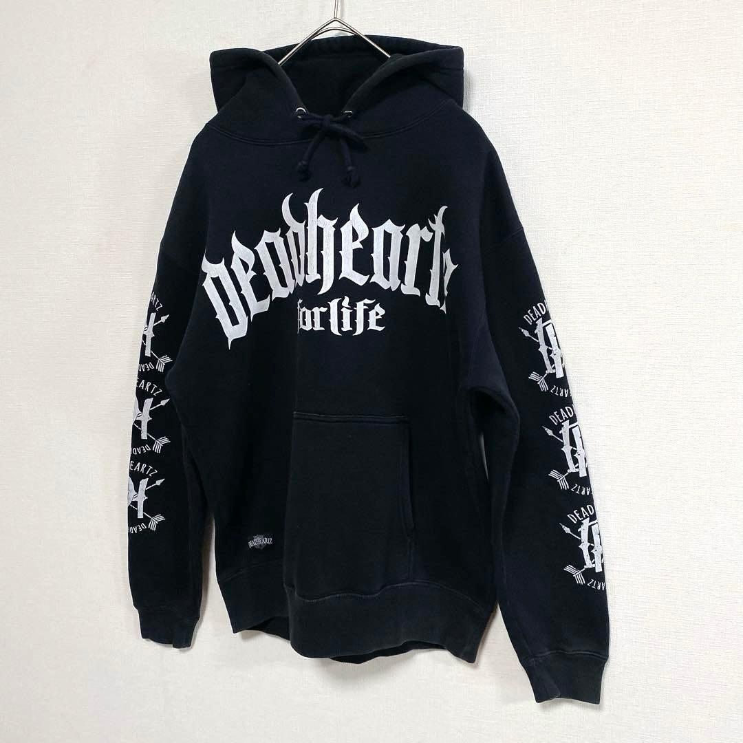 Y2K 00s Street Snake Hoodie Black L デカロゴ