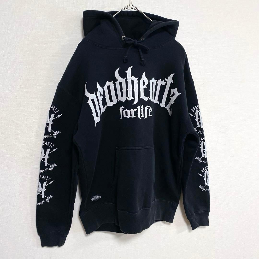 Y2K 00s Street Snake Hoodie Black L デカロゴ