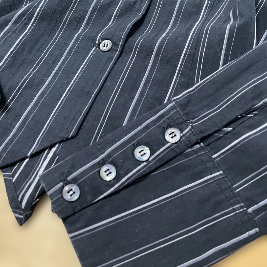 BPN 燕尾　ストライプ　シャツ