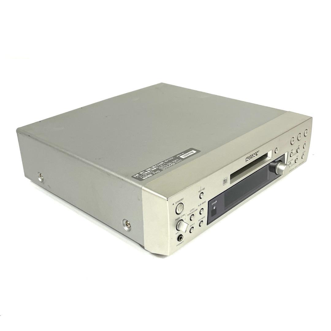 SONY MDS-S500 MDデッキ シルバー