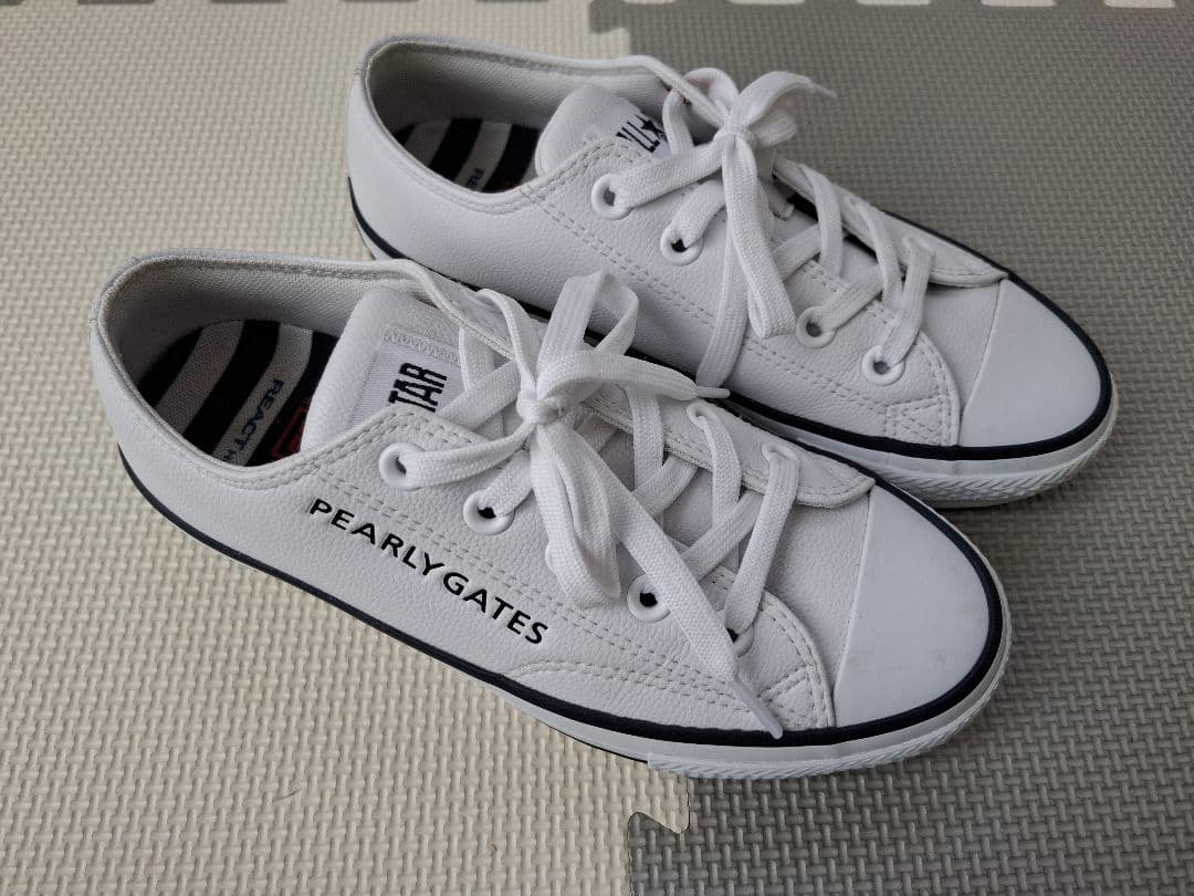 パーリーゲイツ×コンバース ゴルフシューズ 22.5㎝