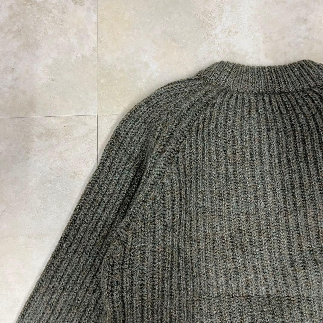 N*S様 80s Peter storm オイルドウールニットセーター イギリス