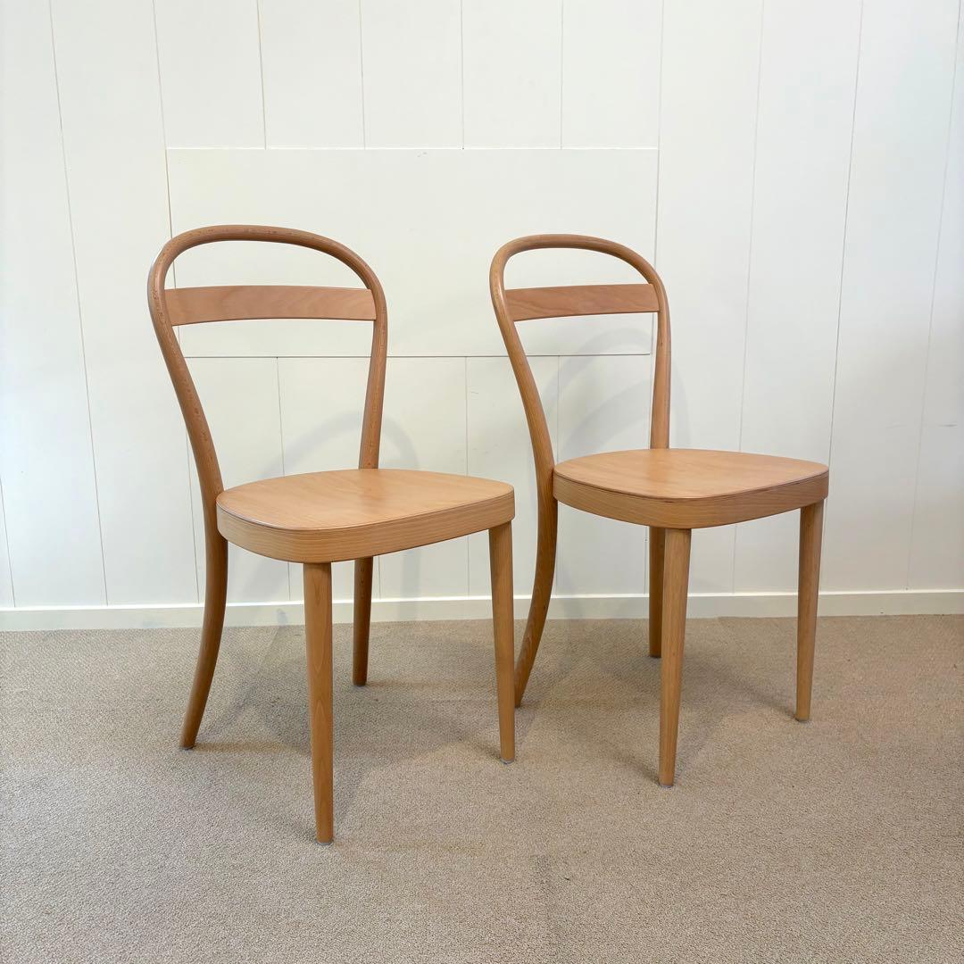 まこ　展示品 無印良品 THONET 曲木 ダイニングチェア