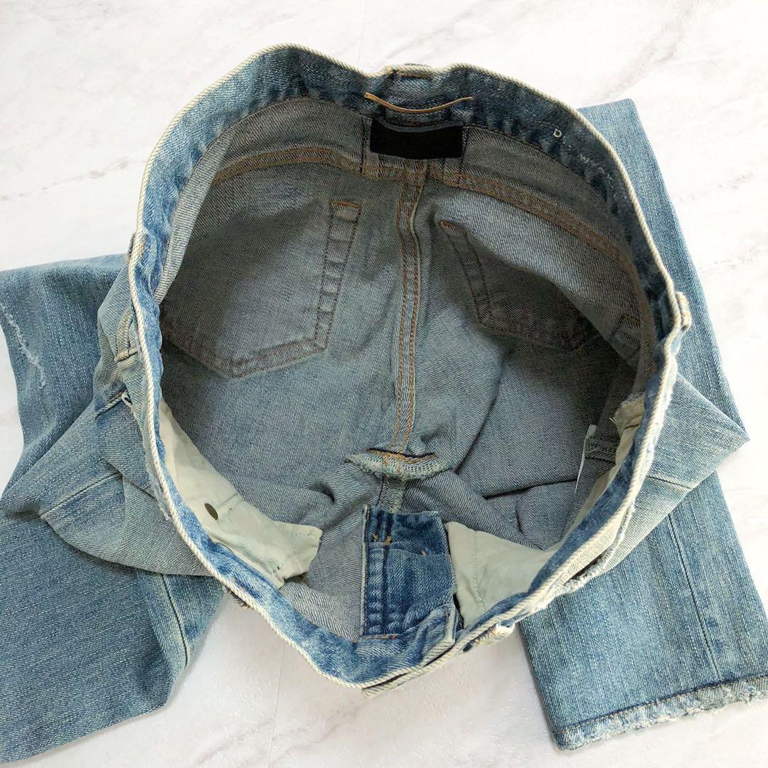 【美品 G-DRAGON着】サンローラン スキニー エディ期 ダメージ 25