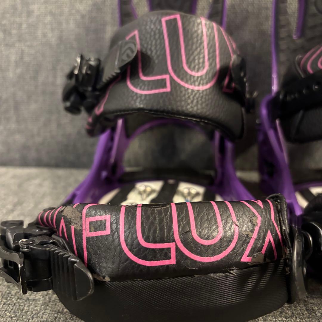 FLUX レディース ビンディング Sサイズ パープル スノーボード 美品