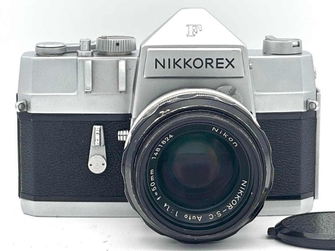【完動品】NIKKOREX F+ 標準レンズ フィルム 一眼レフ 動作確認済み