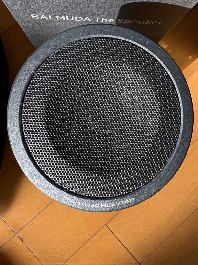 バルミューダ　BALMUDA　M01A-BK ワイヤレススピーカー