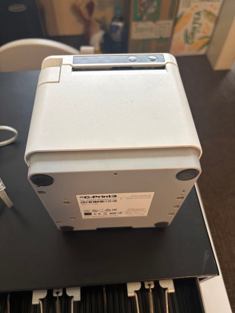 サーマルプリンター＆ドロアー エアレジ対応