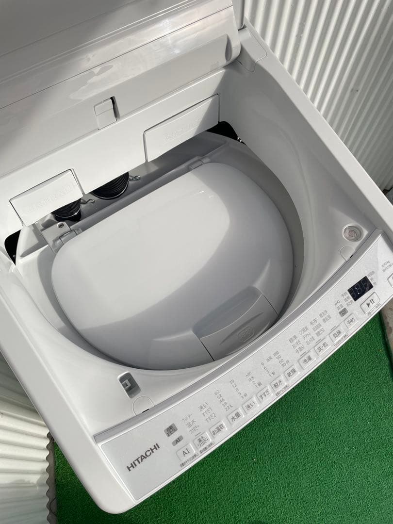 874 日立 ビートウォッシュ 8kg洗濯乾燥機 インバーター AI洗濯搭載