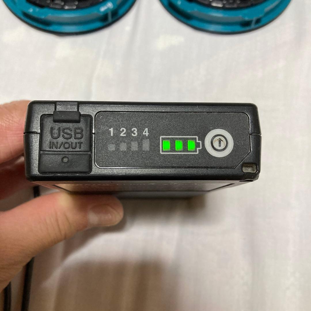 makita マキタ BL1055B 薄型バッテリ ファンユニットセット