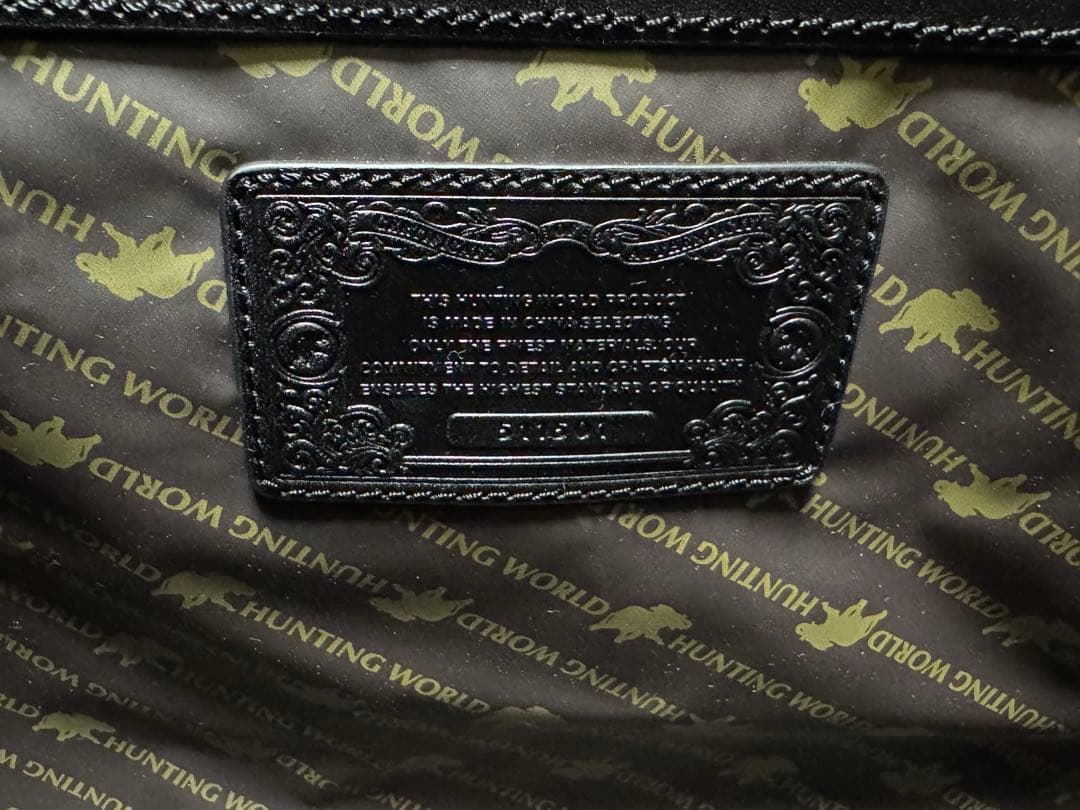 ハンティングワールド×メルセデスベンツ ボストンバッグ（ショルダー付）