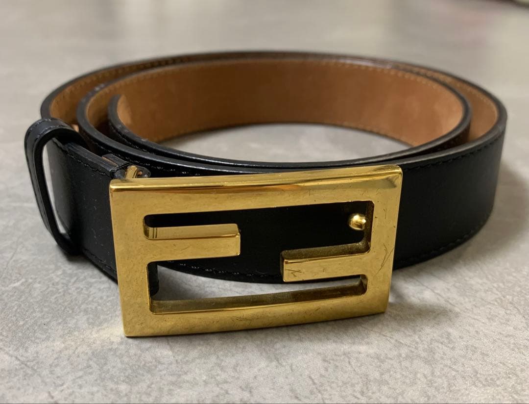 FENDI フェンディ レザーベルト