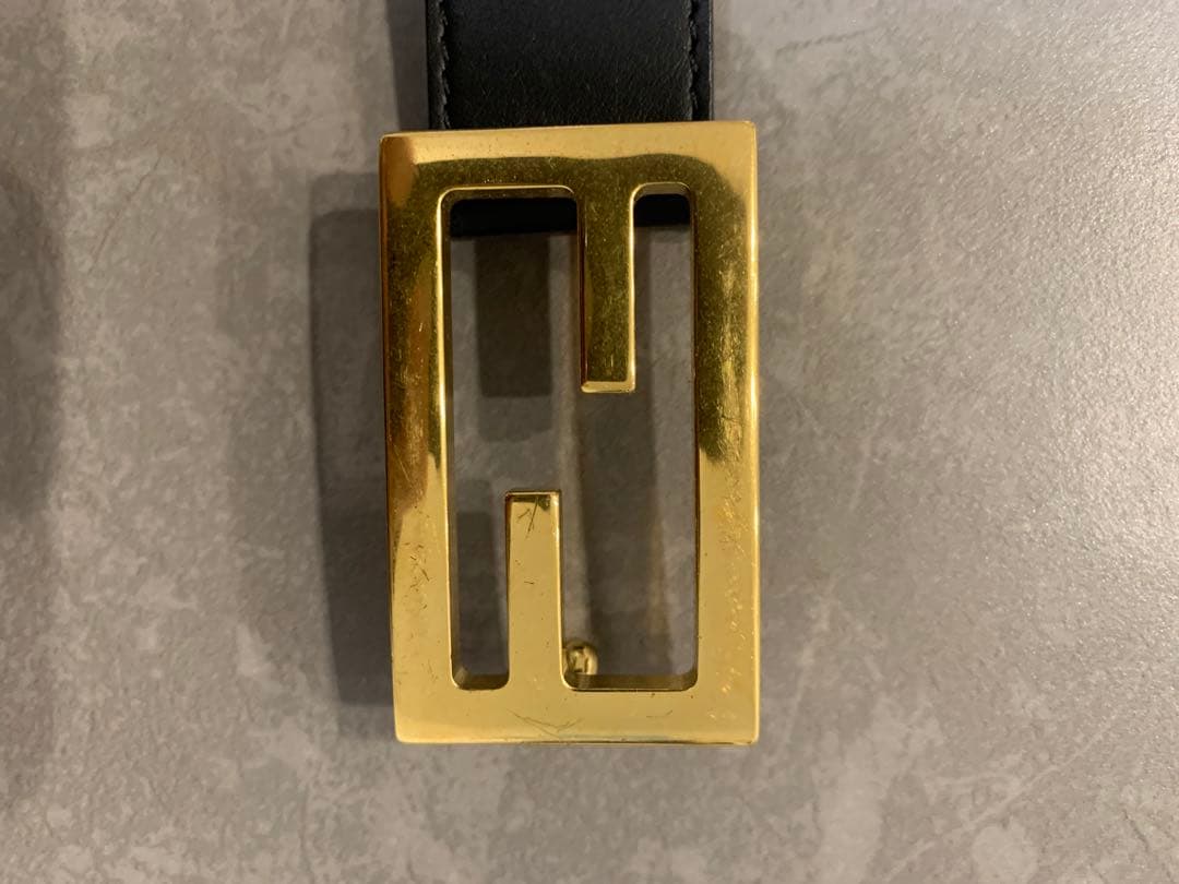 FENDI フェンディ レザーベルト