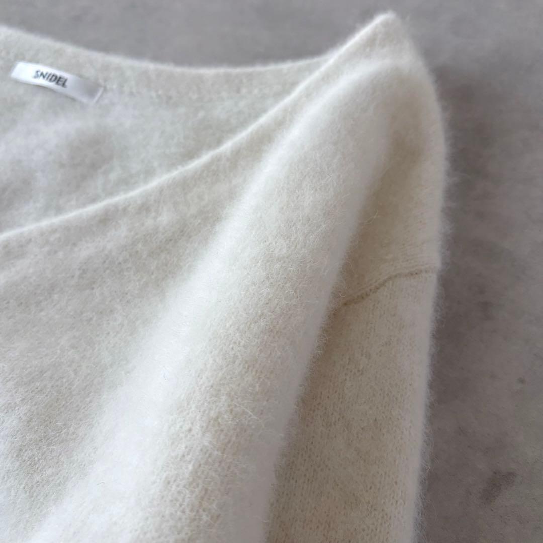 美品♡　スナイデル　フォックスアルパカ　カーディガン＆ノースリタートル　セット