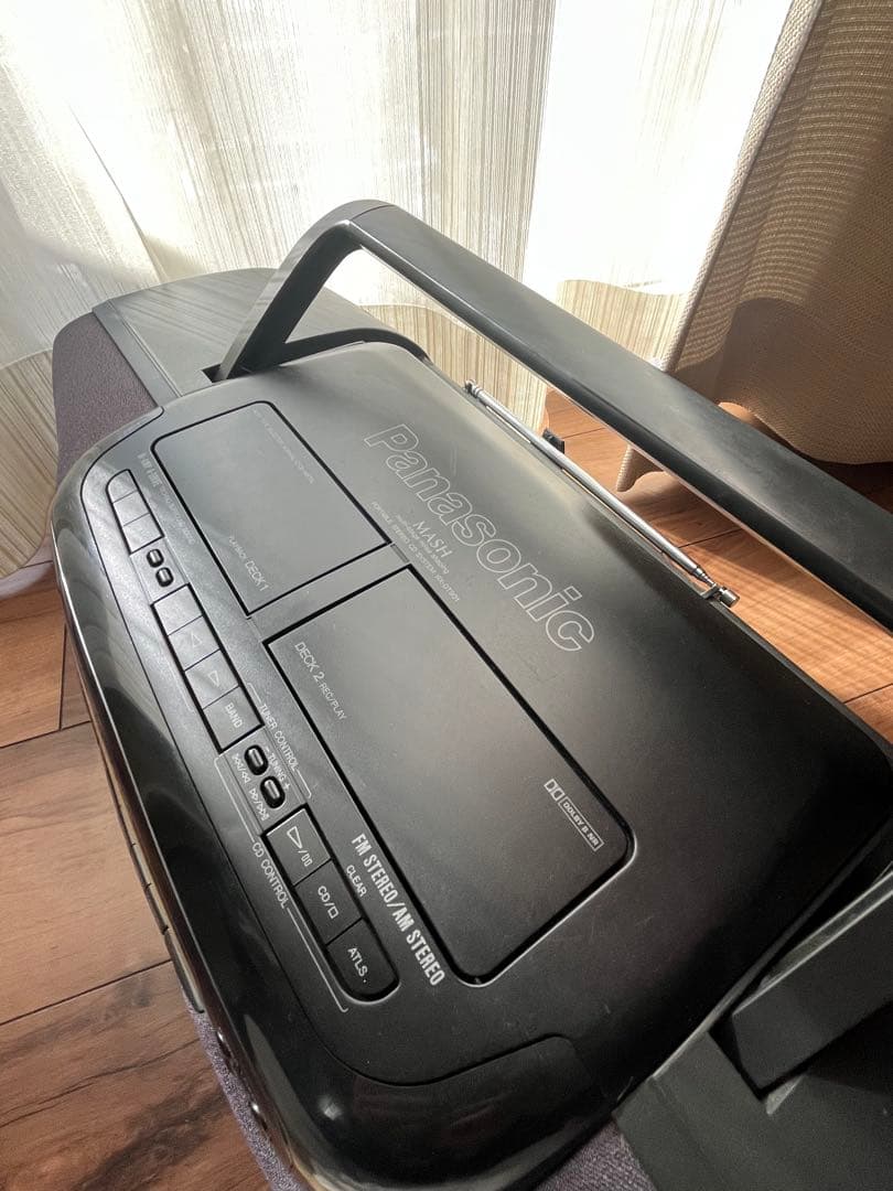 【バブルラジカセ】Panasonic　CDダブルラジカセ　RX-DT901