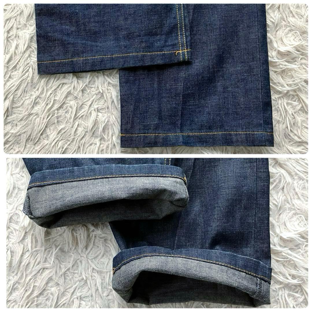 【美品】ルイヴィトン　デニムパンツ　38 刺繍ロゴ　フランス製　モノグラム