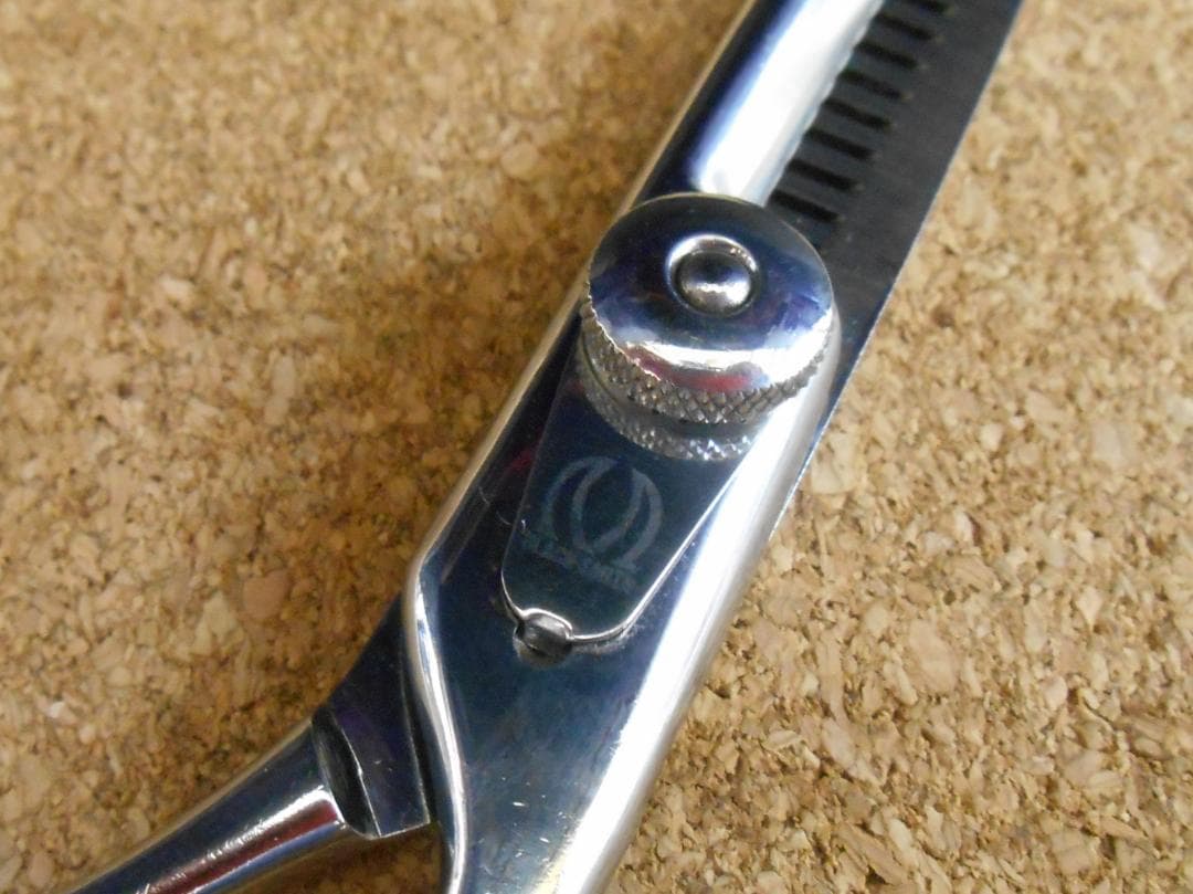 シザー　セニングシザー　MIZUTANI　BLACK SMITH　逆刃　特殊溝