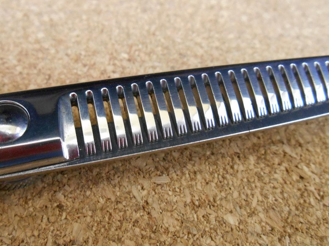 シザー　セニングシザー　MIZUTANI　BLACK SMITH　逆刃　特殊溝