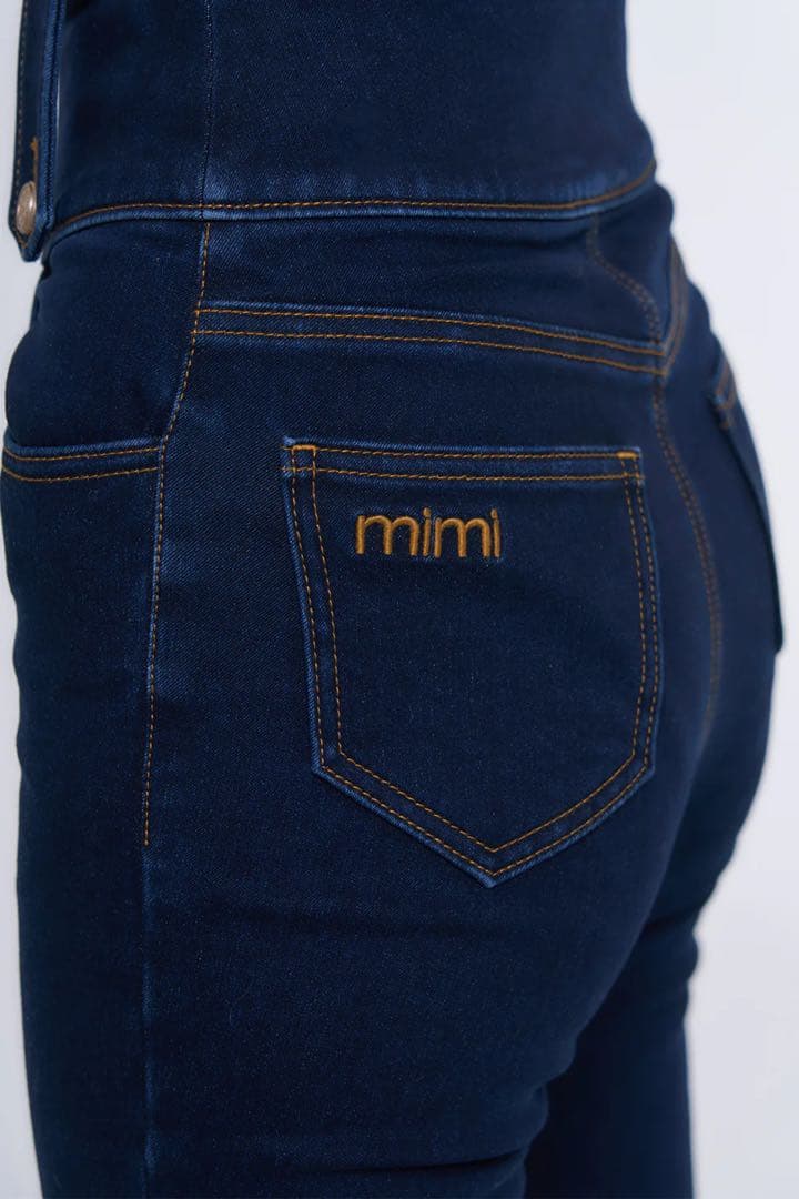 BELEAR MIMI カラーステッチデニム インディゴ