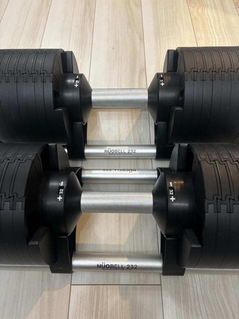 ①フレックスベル 32kg 2kg刻み NUOBELL 232 可変式 ダンベル