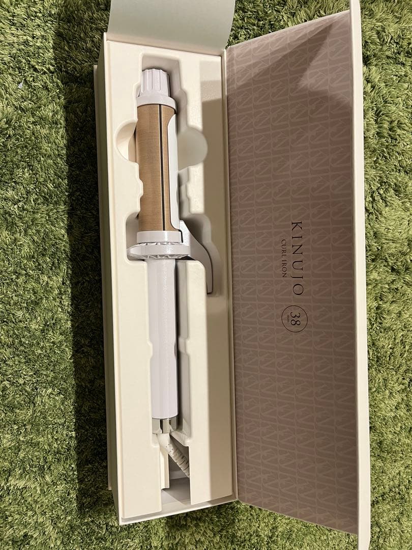 【新品未使用】 【期間限定値下げ】カールアイロン絹女〜KINUJO〜38mm