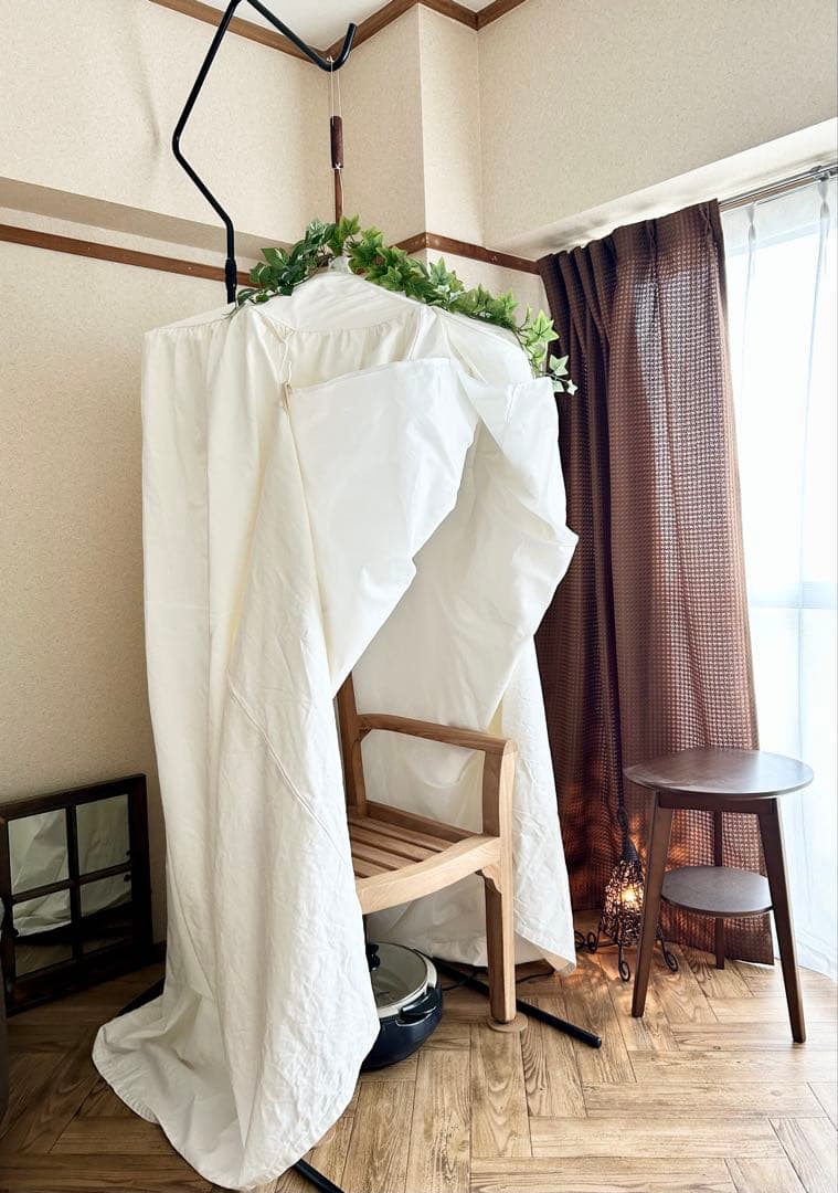 ガーデンチェア　ハーブテント　よもぎ蒸し