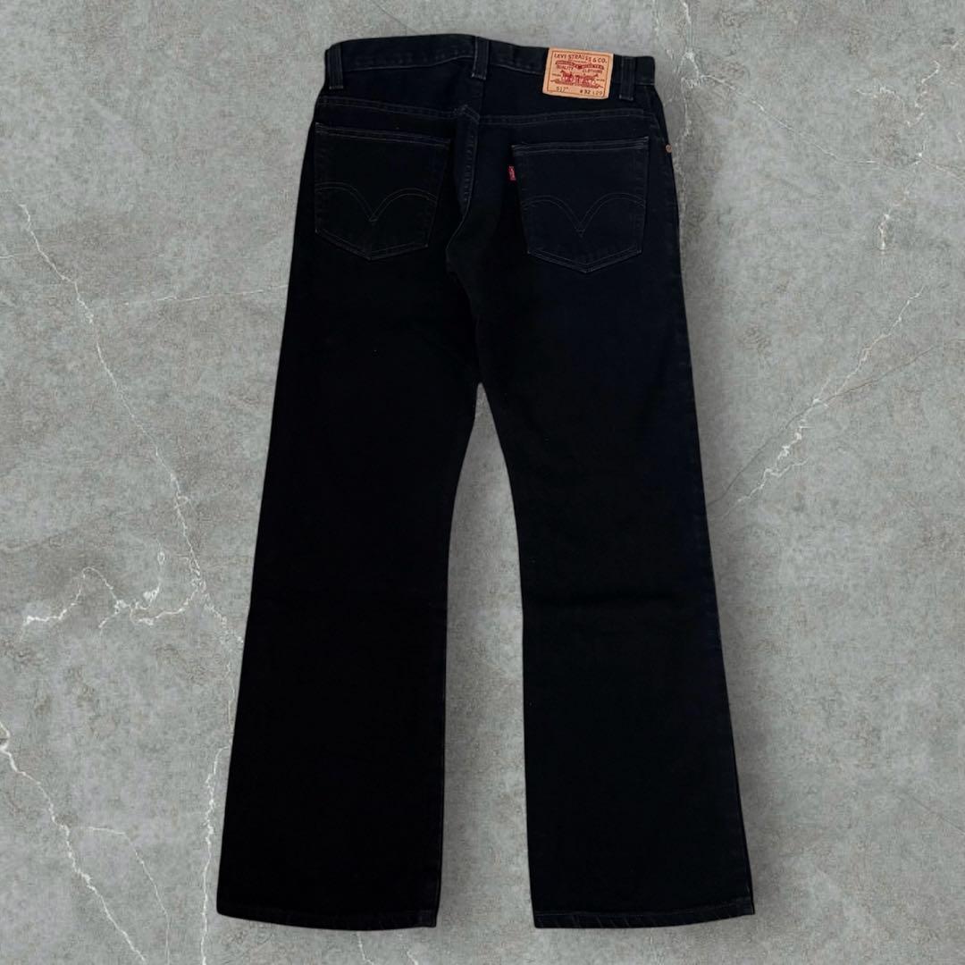 デッドストック リーバイス 517 ブラック メキシコ製 フレア ブーツカット
