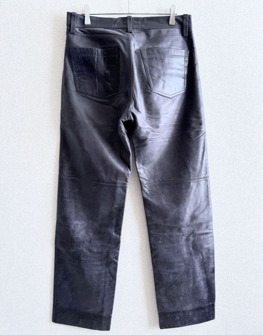 90's KENZO HOMME ケンゾーオム　レザーパンツ