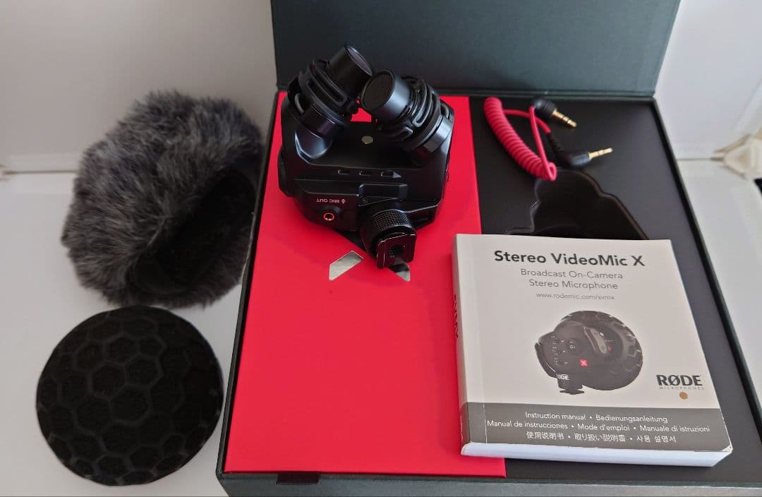 高性能 ステレオオンカメラマイク RODE Stereo VideoMic X