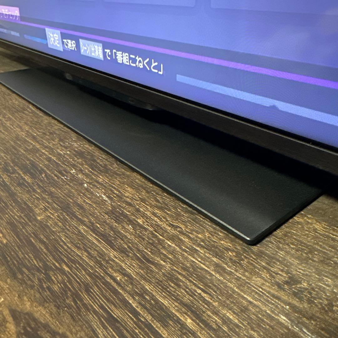 東芝REGZA 50v型液晶2023年式YouTube等ネット動画対応